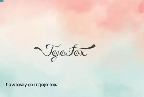 Jojo Fox