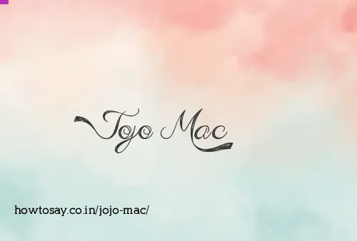 Jojo Mac