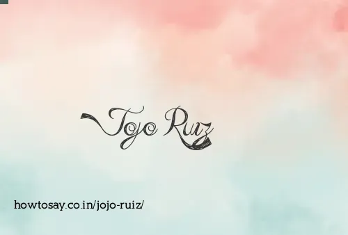 Jojo Ruiz