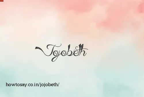 Jojobeth