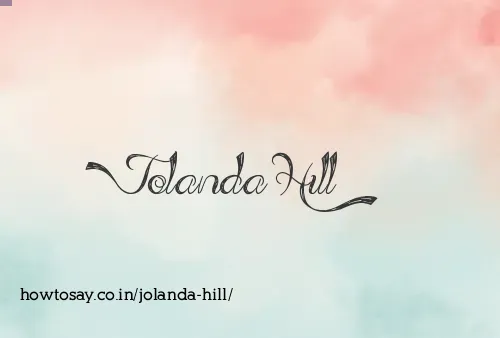 Jolanda Hill