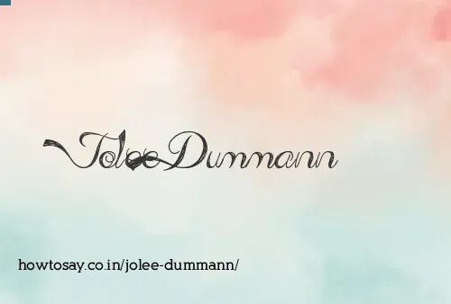 Jolee Dummann