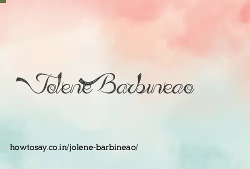 Jolene Barbineao
