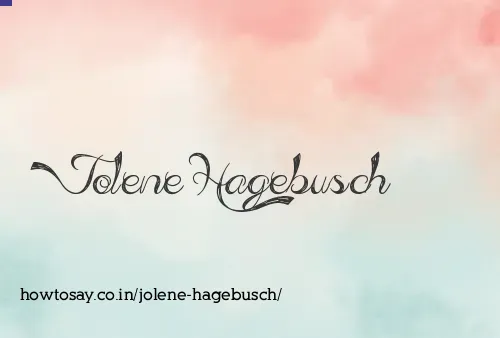 Jolene Hagebusch