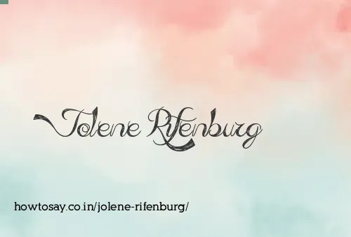 Jolene Rifenburg