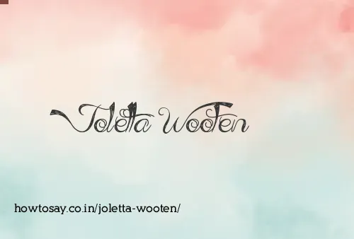 Joletta Wooten