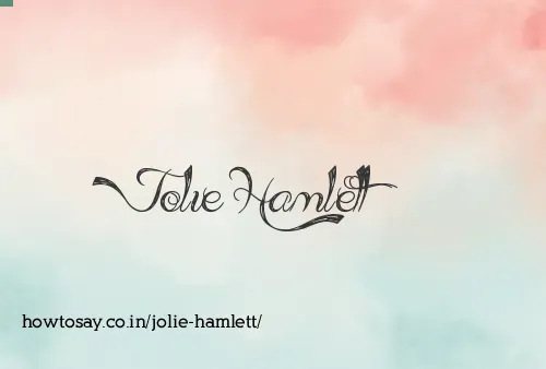 Jolie Hamlett