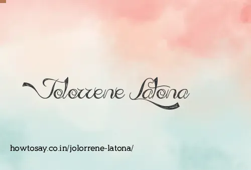 Jolorrene Latona