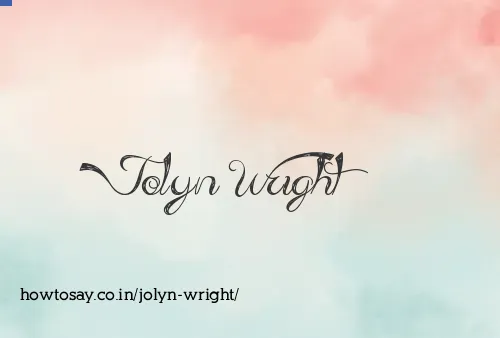 Jolyn Wright