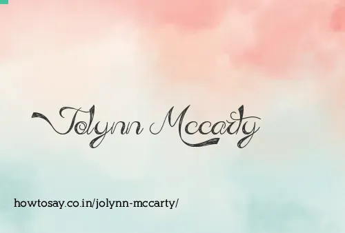 Jolynn Mccarty