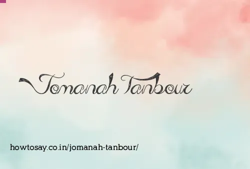 Jomanah Tanbour