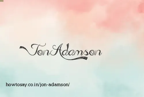 Jon Adamson