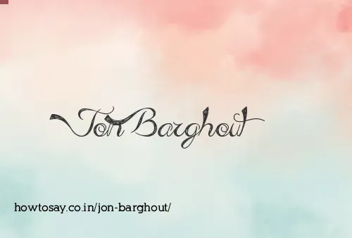 Jon Barghout