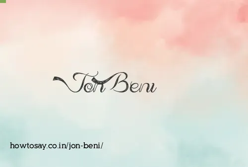 Jon Beni