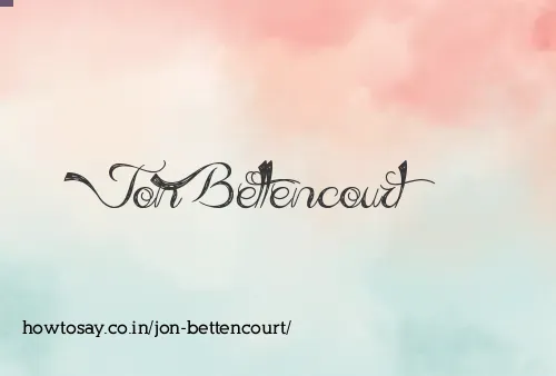 Jon Bettencourt