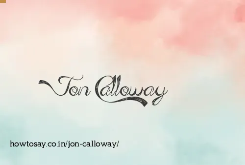 Jon Calloway