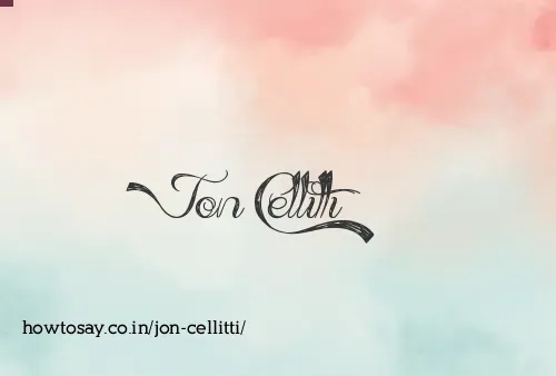 Jon Cellitti