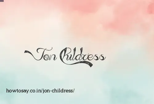 Jon Childress