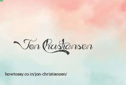 Jon Christiansen