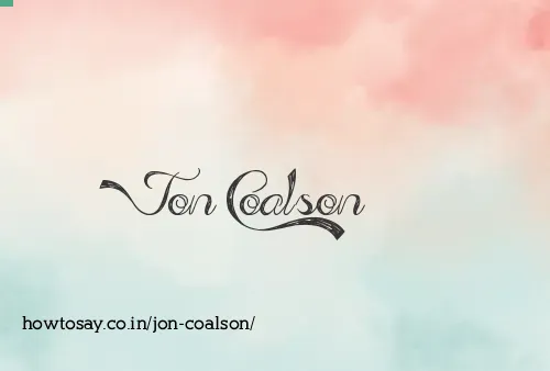 Jon Coalson