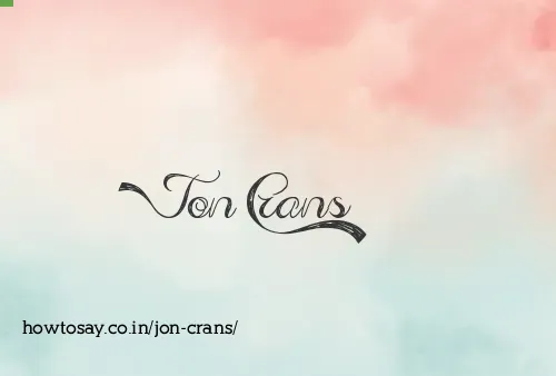 Jon Crans