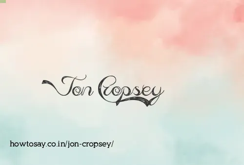 Jon Cropsey