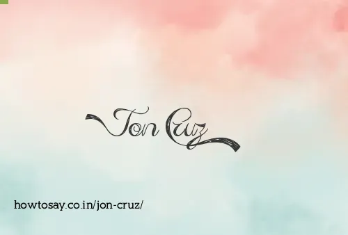 Jon Cruz