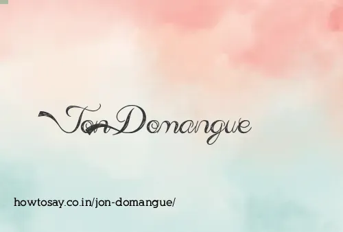 Jon Domangue