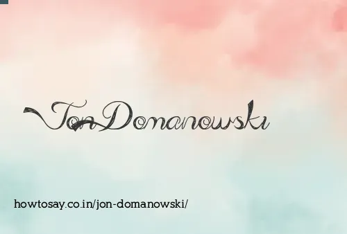 Jon Domanowski