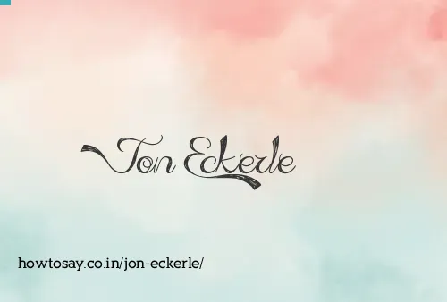 Jon Eckerle