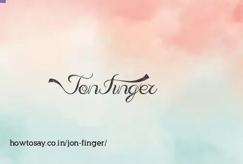 Jon Finger
