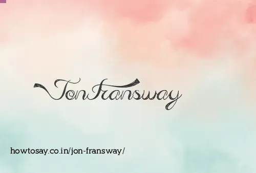 Jon Fransway