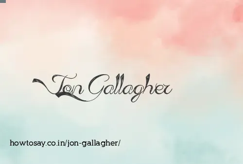 Jon Gallagher