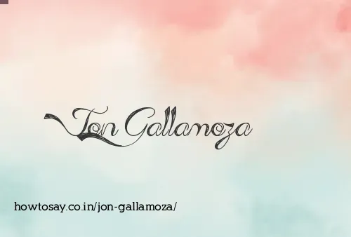 Jon Gallamoza