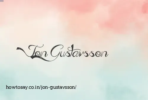 Jon Gustavsson