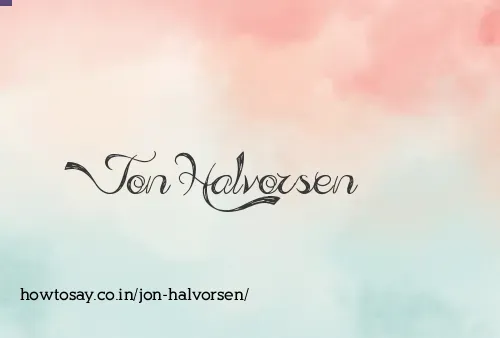 Jon Halvorsen