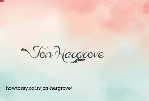 Jon Hargrove