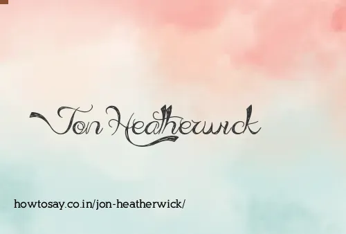 Jon Heatherwick