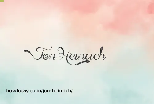 Jon Heinrich