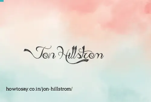 Jon Hillstrom