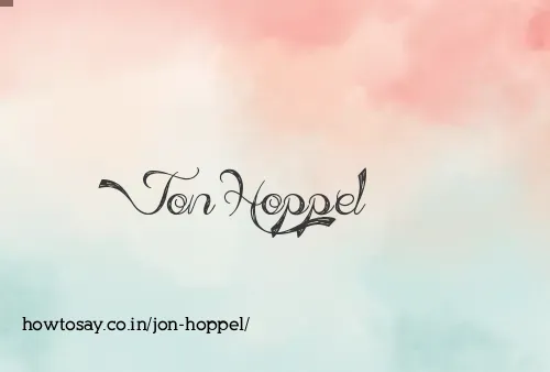 Jon Hoppel