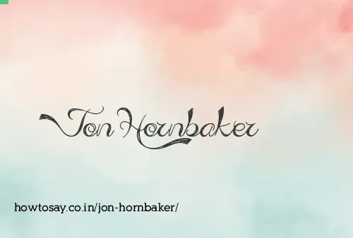 Jon Hornbaker