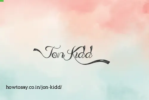 Jon Kidd