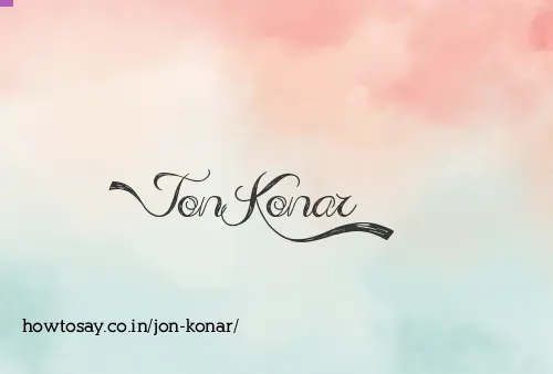 Jon Konar