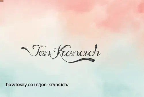 Jon Krancich