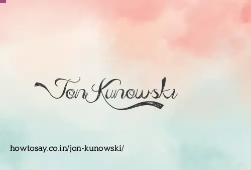 Jon Kunowski