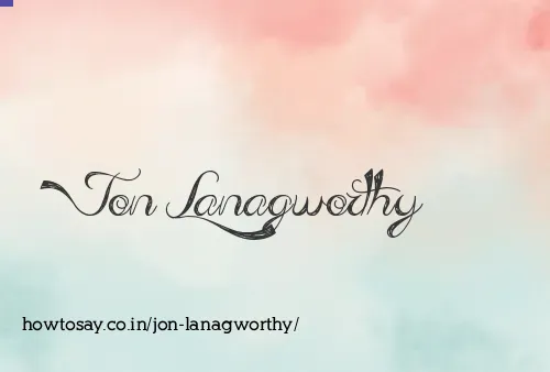 Jon Lanagworthy