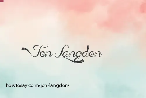 Jon Langdon