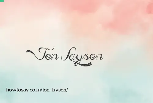 Jon Layson