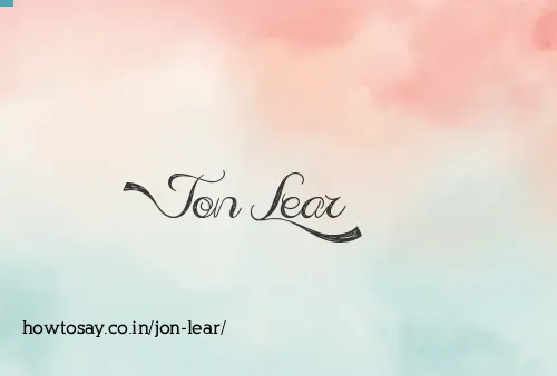 Jon Lear